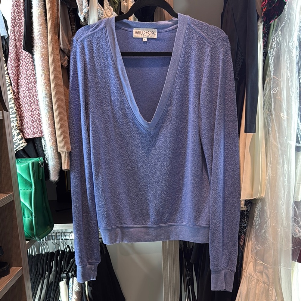 WILDFOX long sleeve top size small